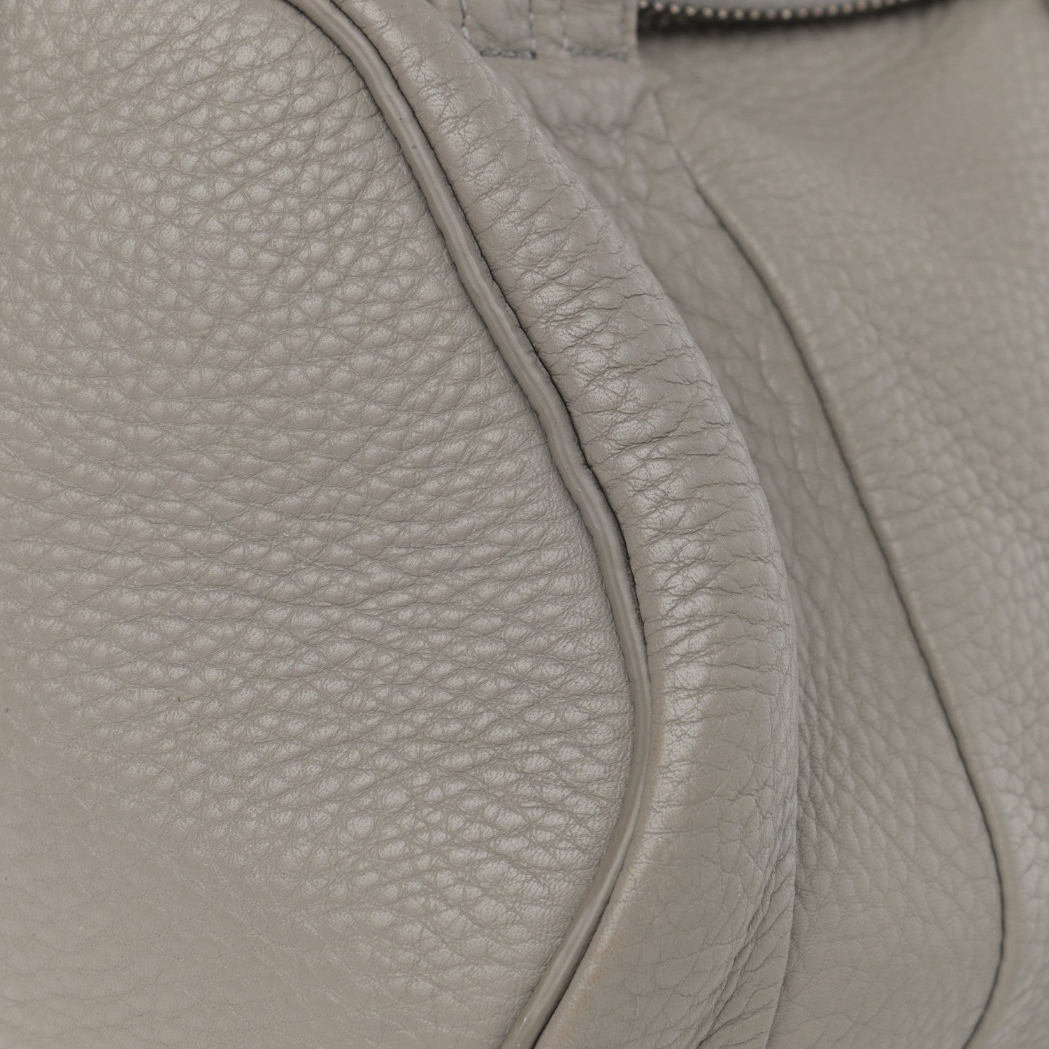 Alexander Wang Pebbled Lambskin Rockie Gray Pale Gold Hardware 11 of 14