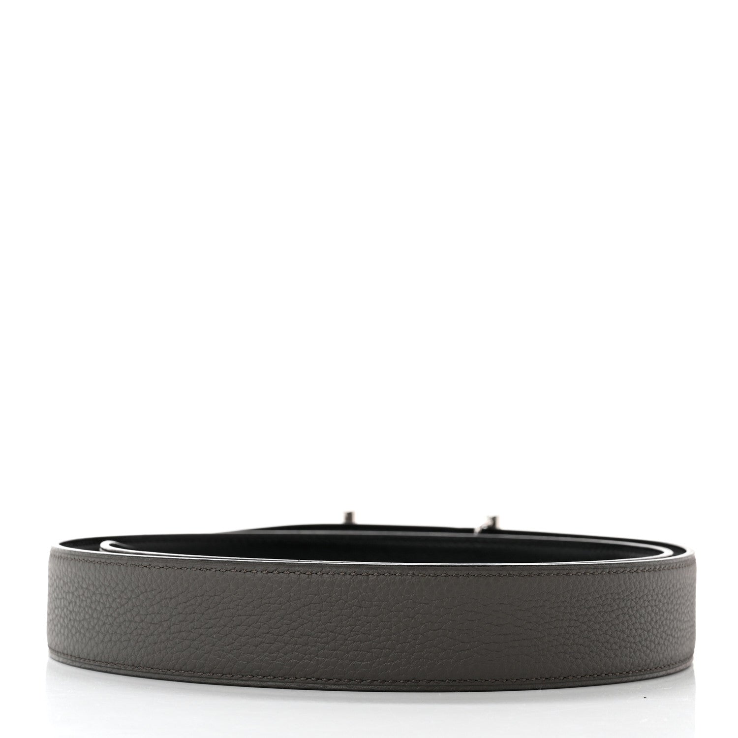 Hermes Togo Box 32mm Rider Belt 95 Black Etain 2 of 5