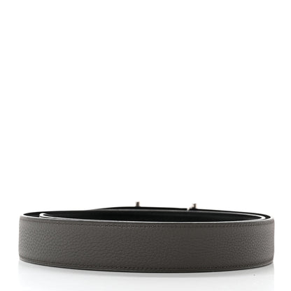 Hermes Togo Box 32mm Rider Belt 95 Black Etain 2 of 5