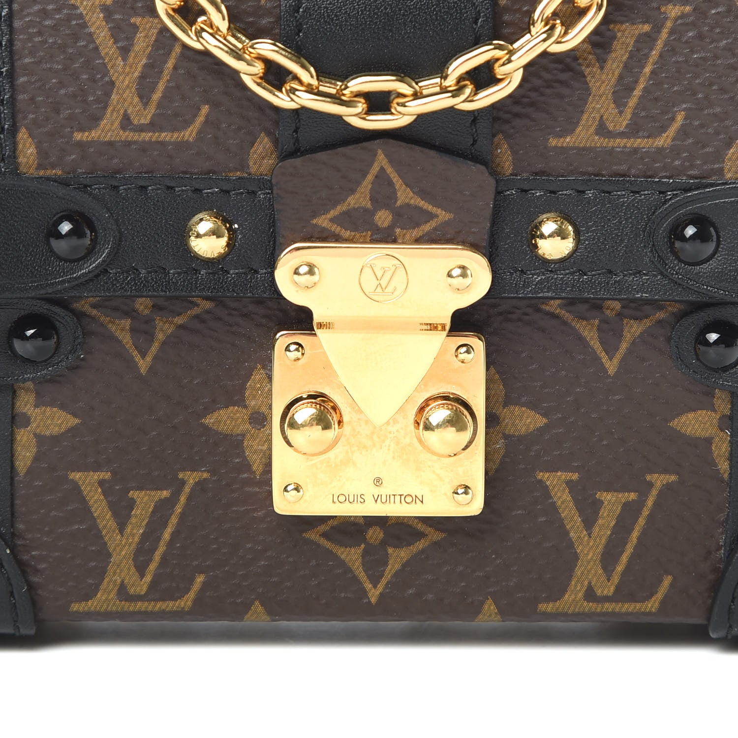 Louis Vuitton Monogram Essential Trunk NM Black 7 of 9
