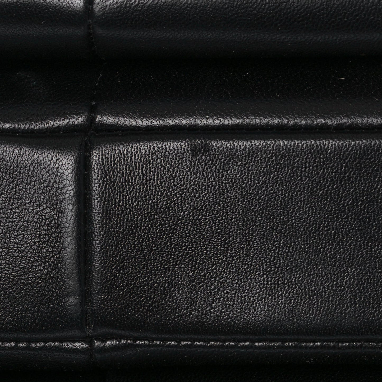 Lambskin Quilted Small Trendy CC Dual Handle Flap Bag Black