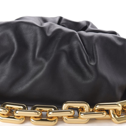 Bottega Veneta Calfskin The Pouch Chain Black 9 of 9
