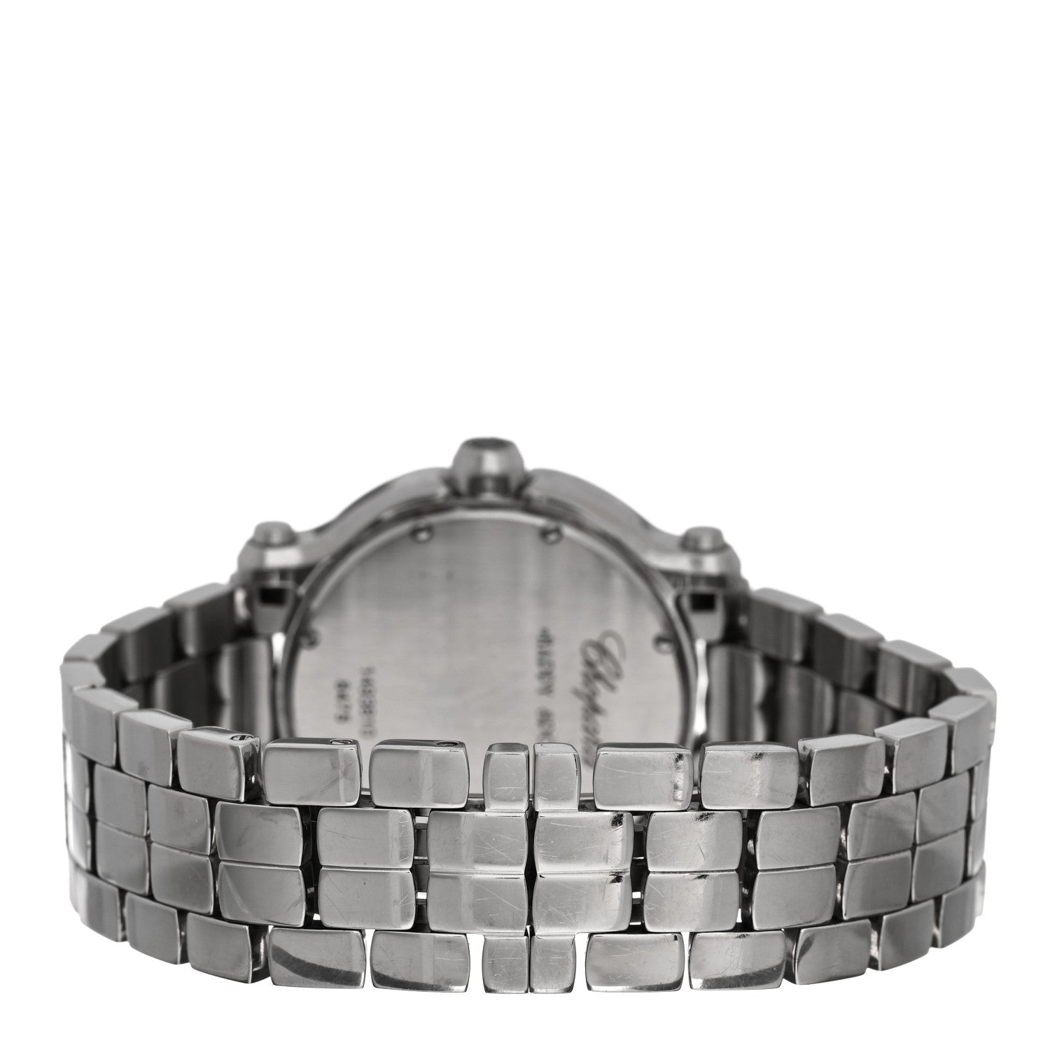 Chopard Stainless Steel 7 Diamond Bezel 36mm Happy Sport Quartz Watch 3 of 5