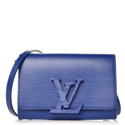 Louis Vuitton Epi Louise Strap PM Blueberry 1 of 7