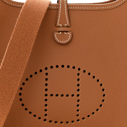 Hermes Taurillon Maurice Evelyne TPM Gold 8 of 11