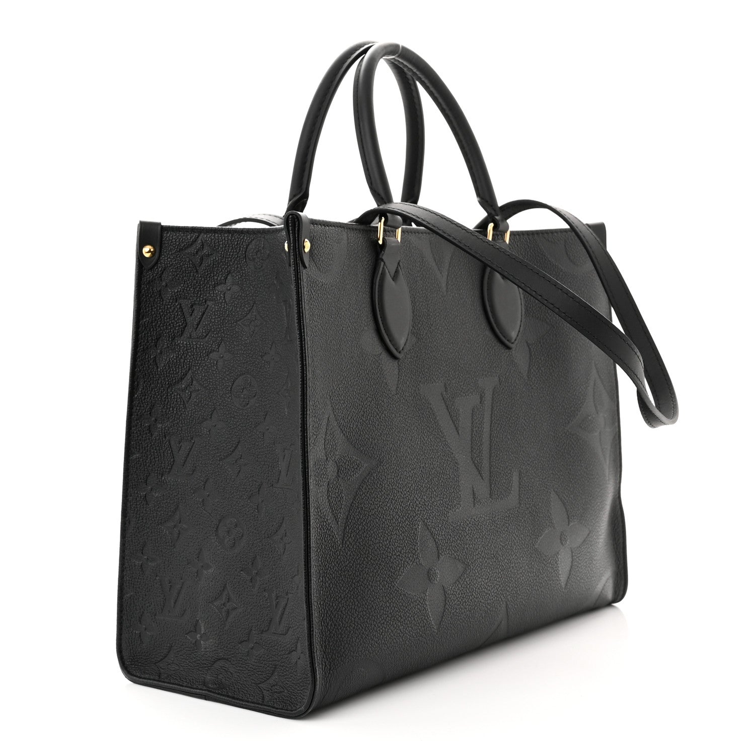 Louis Vuitton Empreinte Monogram Giant Onthego MM Black 2 of 8