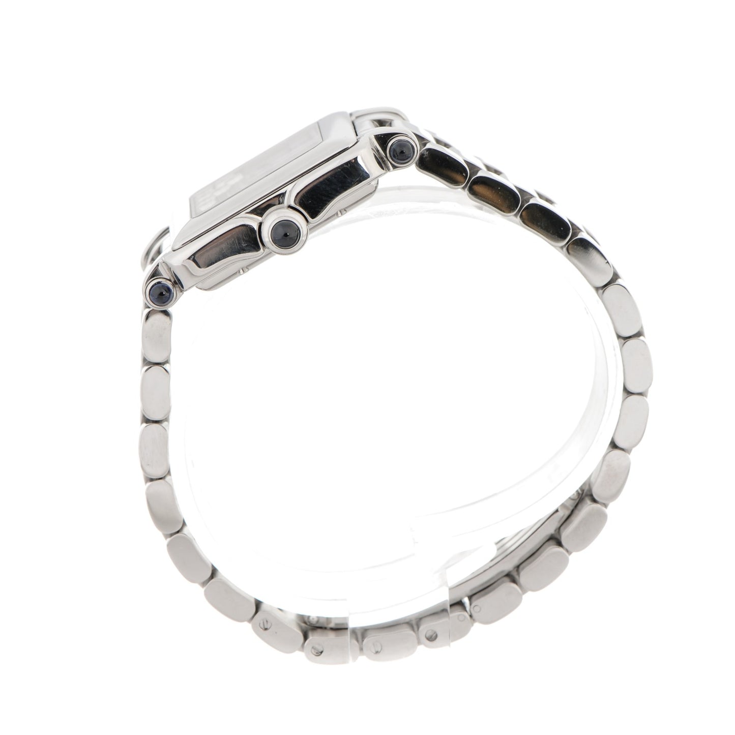 Stainless Steel 7 Diamond 27mm Happy Sport Quartz Watch
