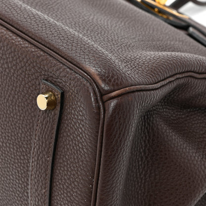 Hermes Togo BIRKIN 35 Chocolate 13 of 19