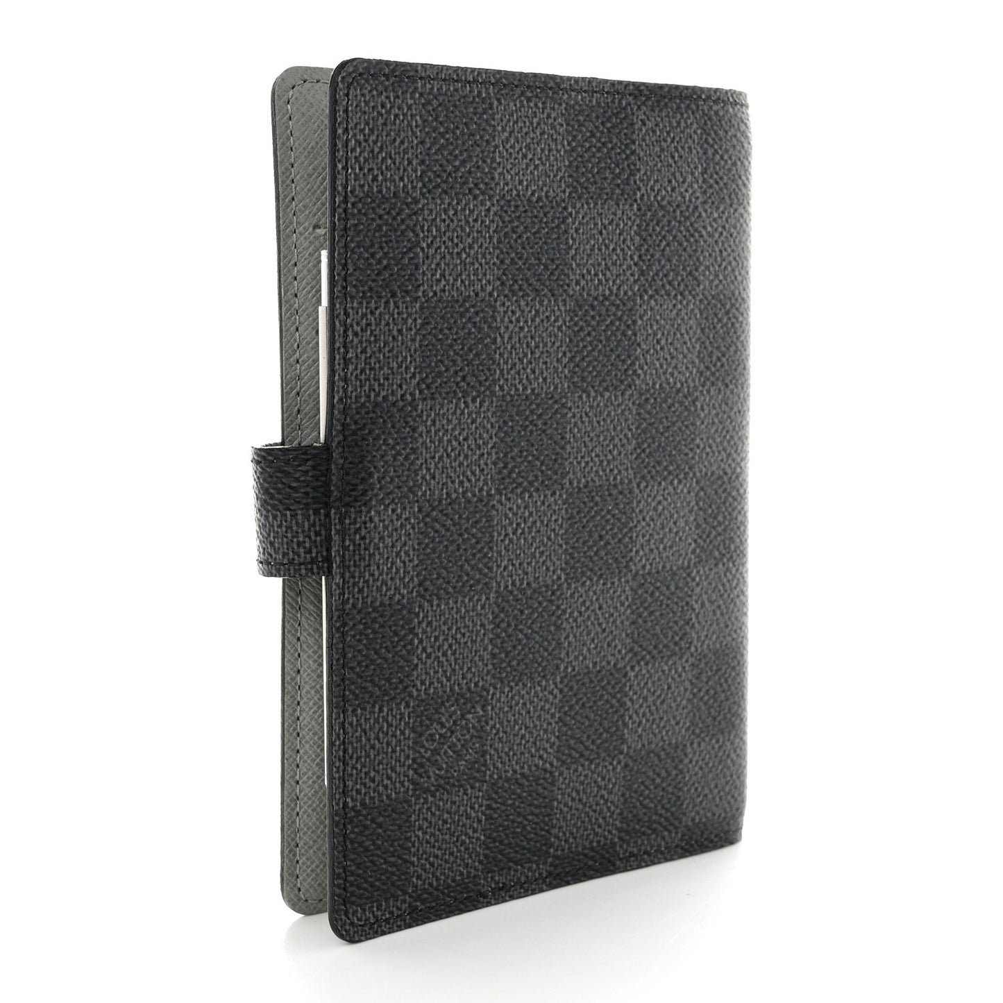 Damier Graphite Small Ring Trunks Agenda Cover