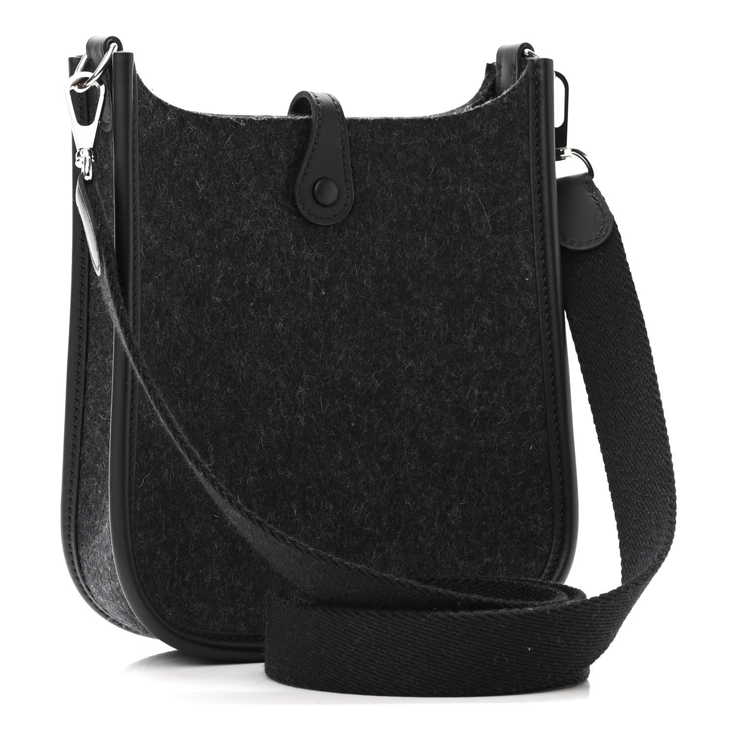 Hermes Feutre Swift Evelyne TPM Gris Moyen Black 2 of 11