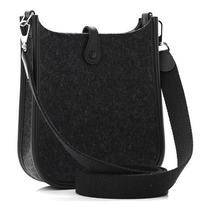 Hermes Feutre Swift Evelyne TPM Gris Moyen Black 2 of 11
