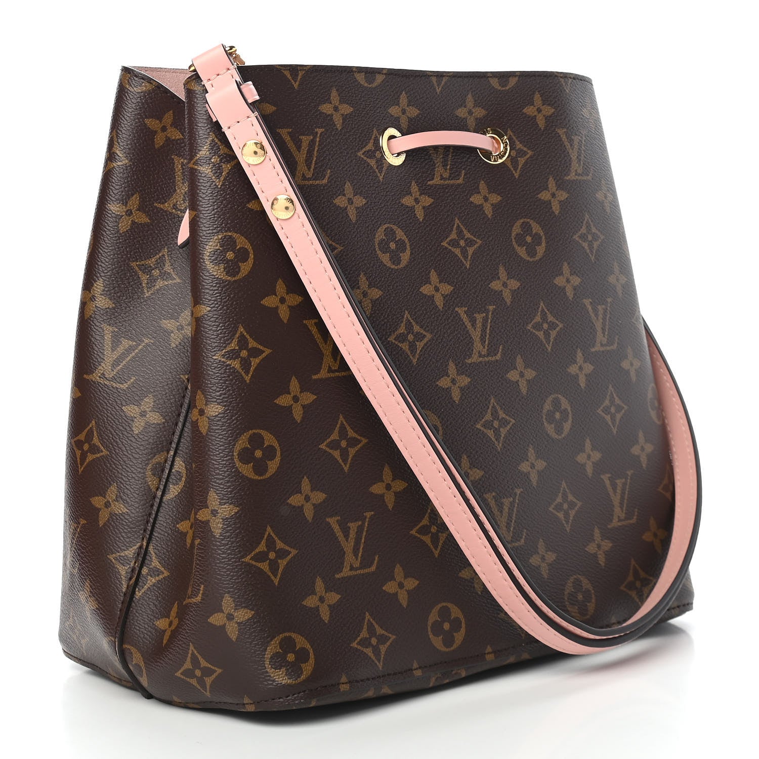 Louis Vuitton Monogram Neonoe MM Rose Poudre 3 of 8
