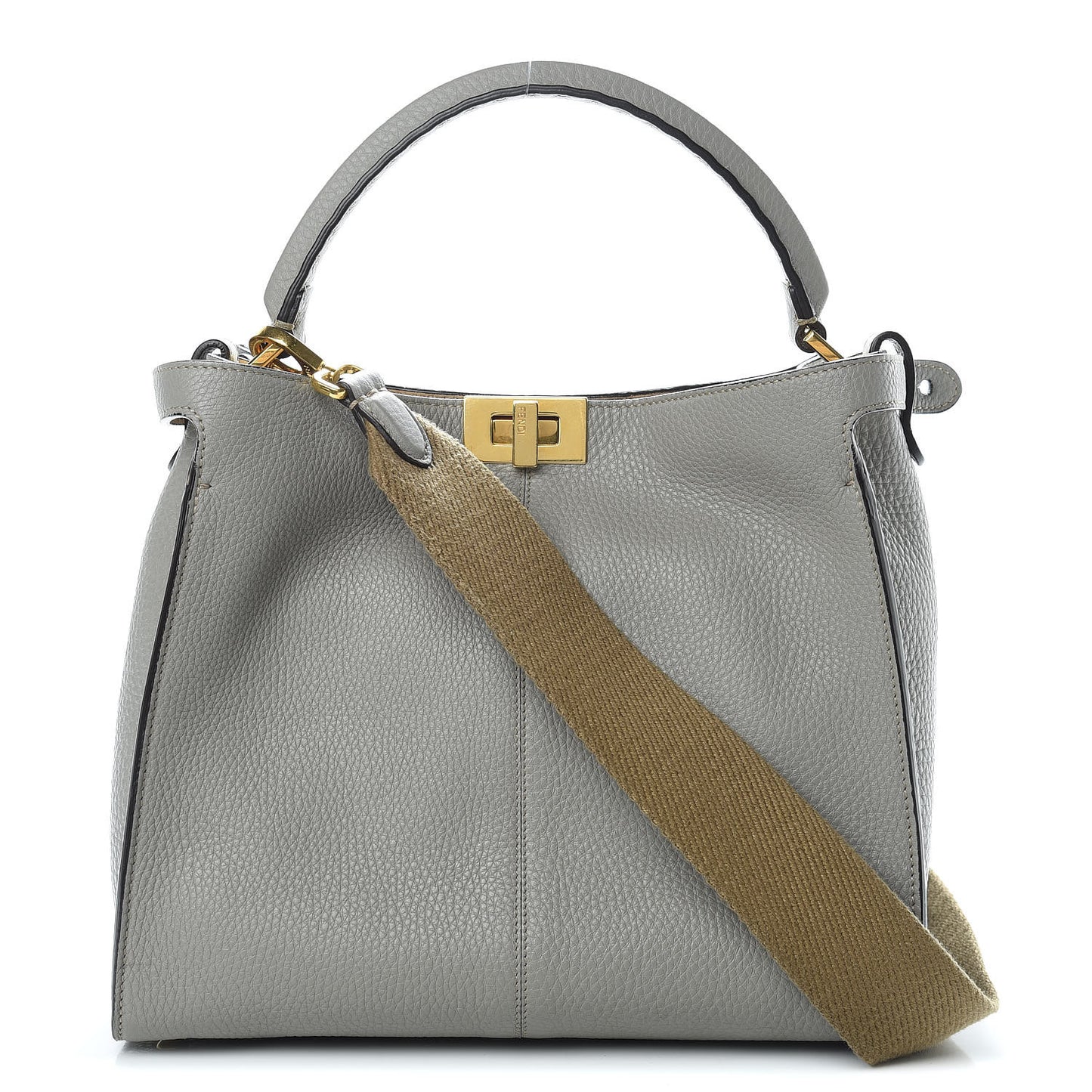 Cuoio Romano Selleria Medium Peekaboo X-Lite Tortora