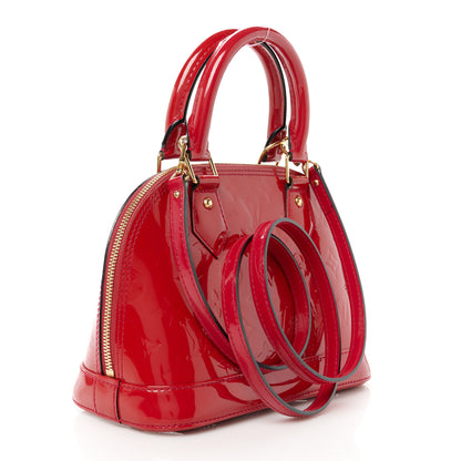 Louis Vuitton Vernis Alma BB Rose Indien 3 of 11