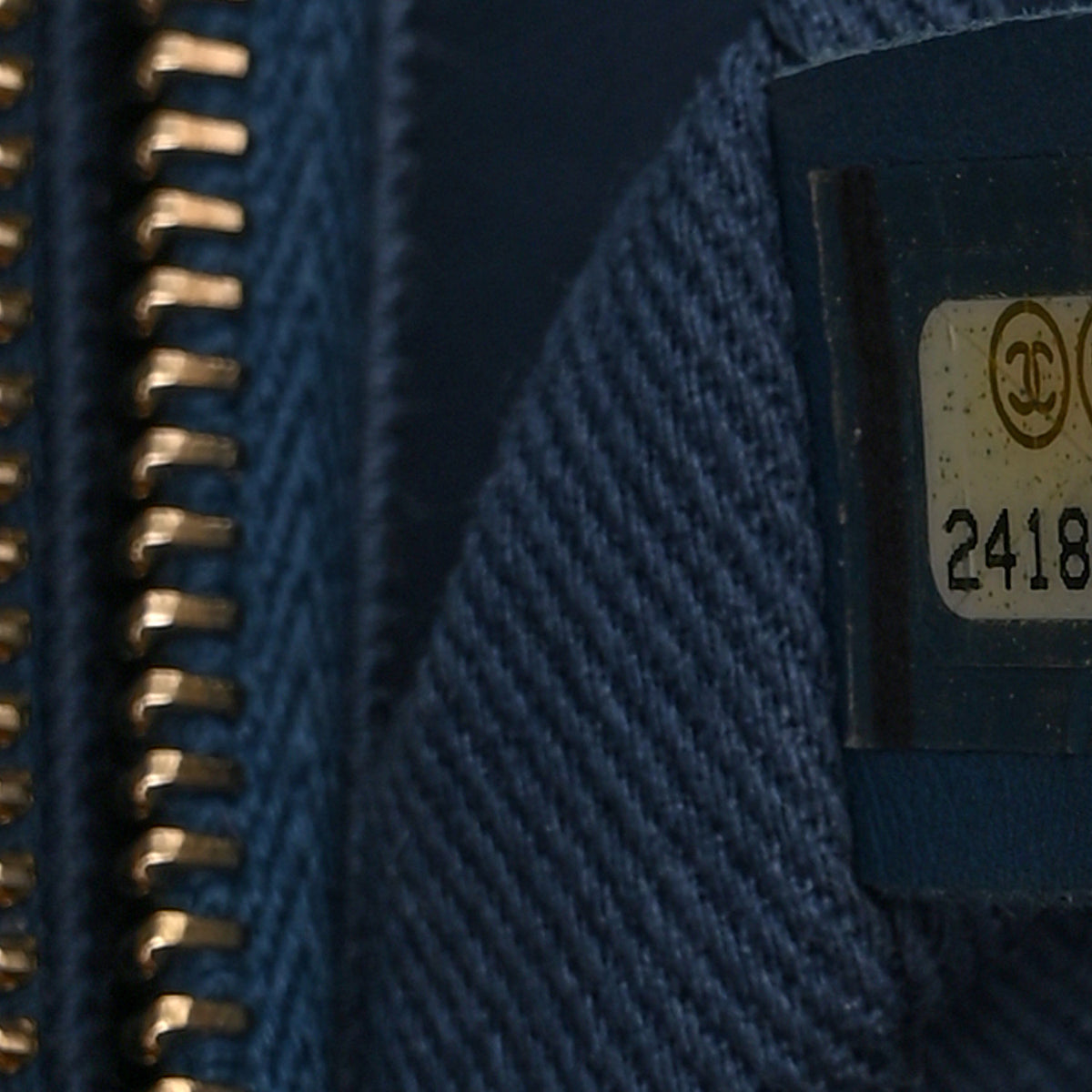 Caviar Quilted Medium Coco Handle Flap Blue