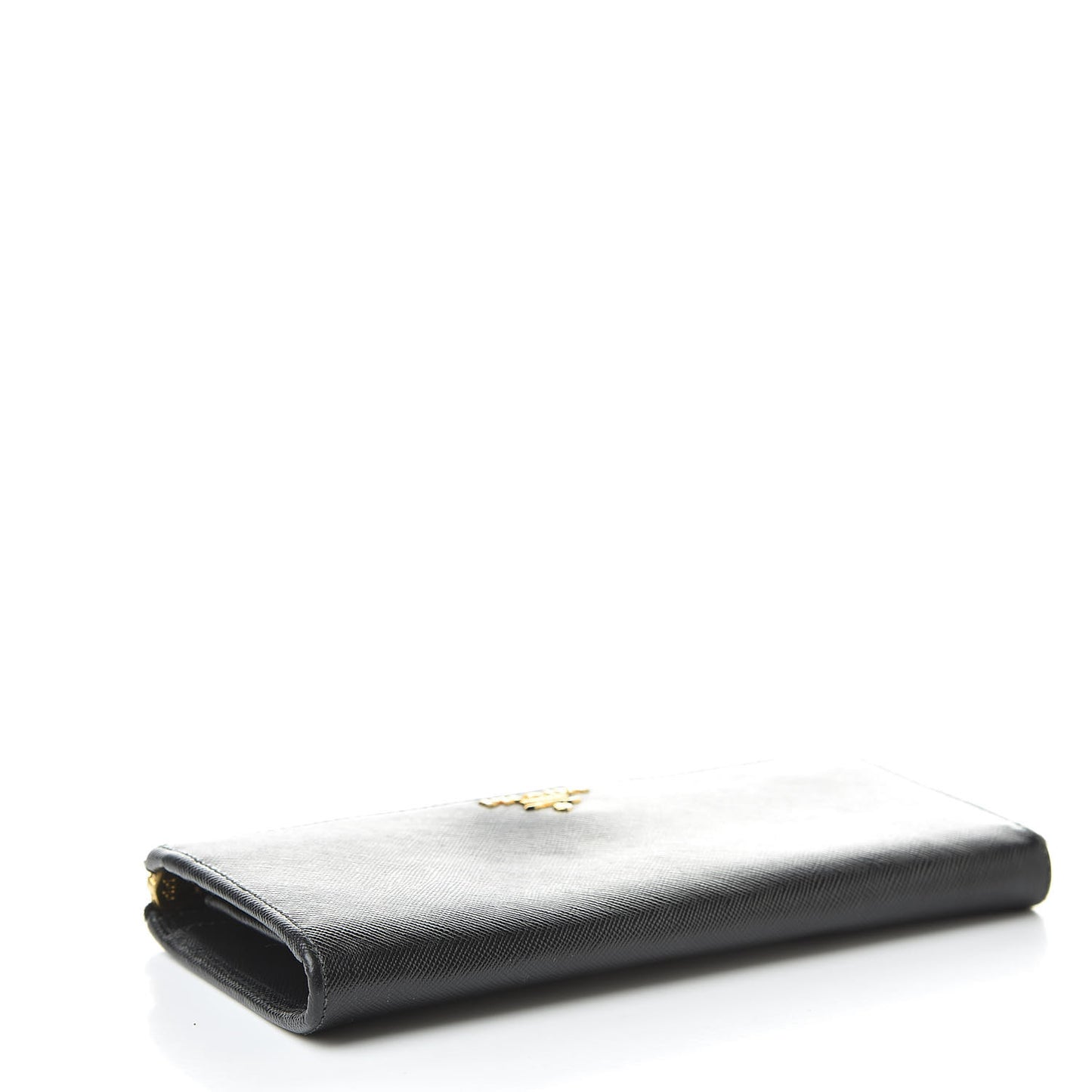 Saffiano Zip Around Wallet Black