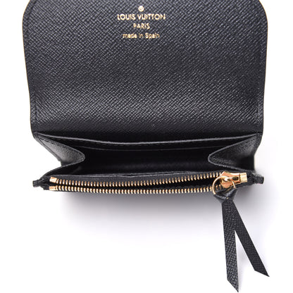 Louis Vuitton Monogram Giant Wild At Heart Rosalie Coin Purse Black 5 of 6