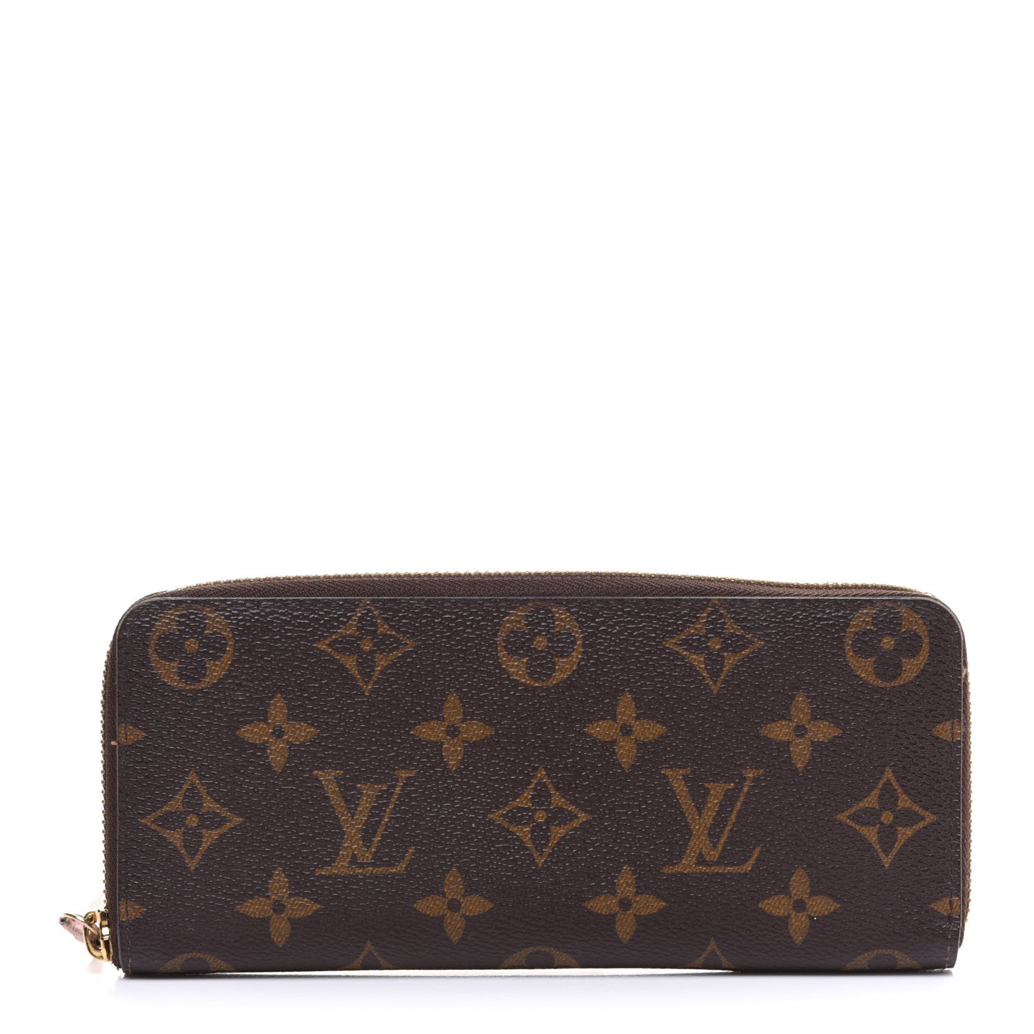 Louis Vuitton Monogram Clemence Wallet Rose Ballerine 1 of 8