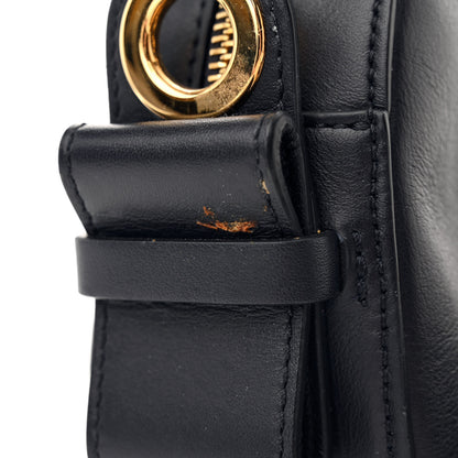 Chloe Smooth Calfskin Little Horses Embroidered Shoulder Bag Black 10 of 10