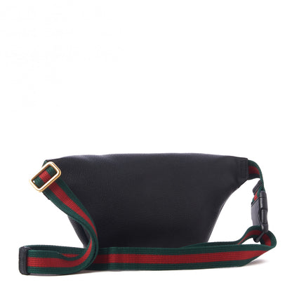 Gucci Grained Calfskin Small Logo Belt Bag Black 3 of 9
