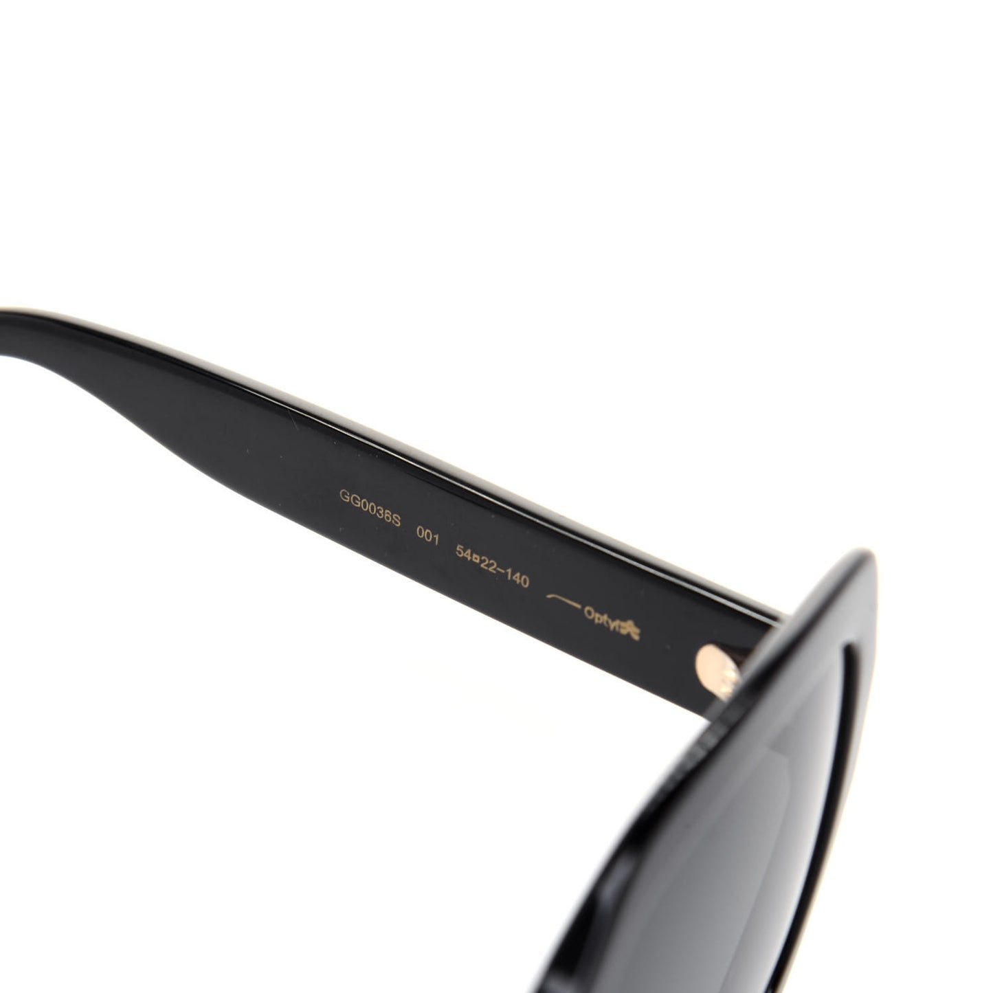 Oversized Square GG0036S Sunglasses Black