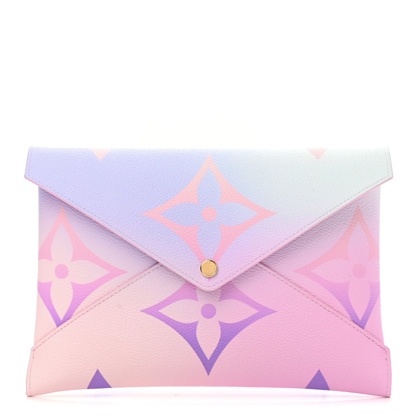 Monogram Giant Spring In The City Kirigami Pochette Set Sunrise Pastel Midnight Fuchsia Sunset Kaki