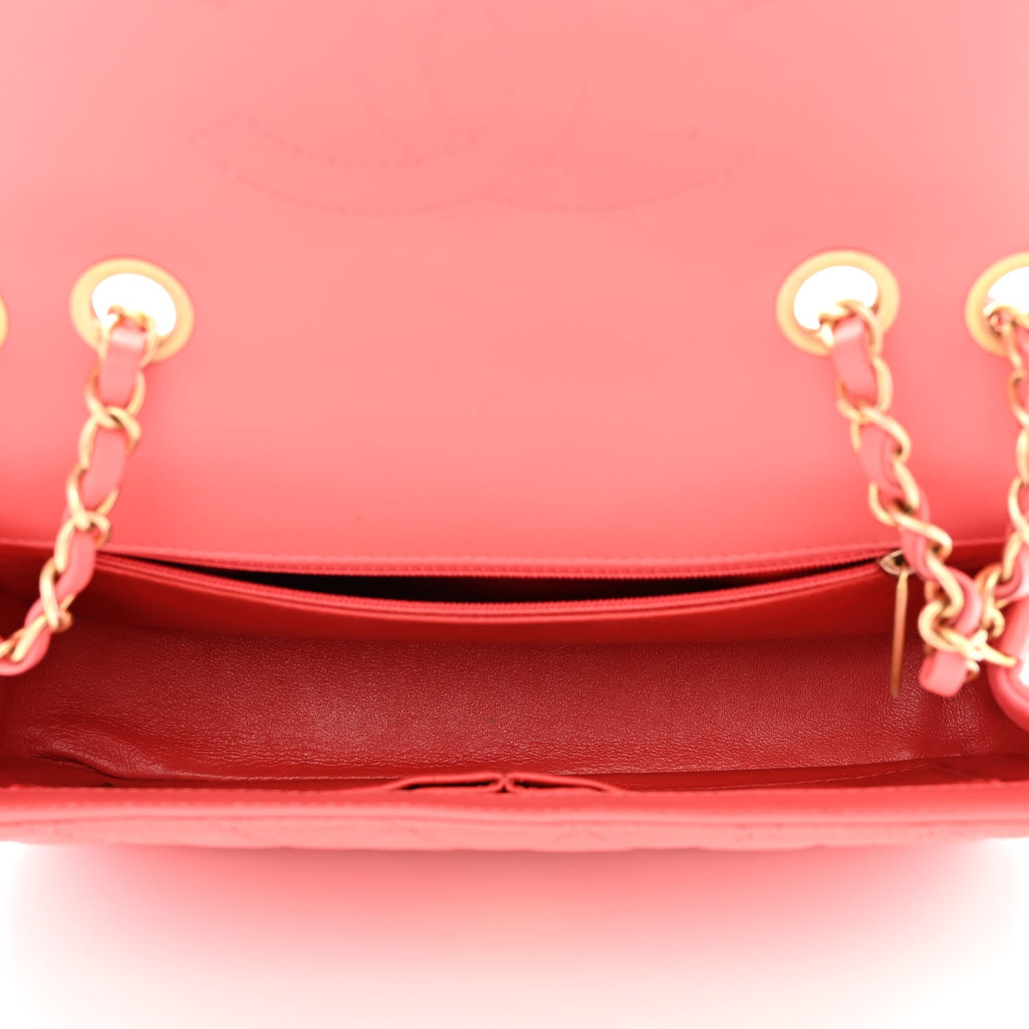 Chanel Caviar Quilted Medium CC Filigree Flap Pink 5 of 10