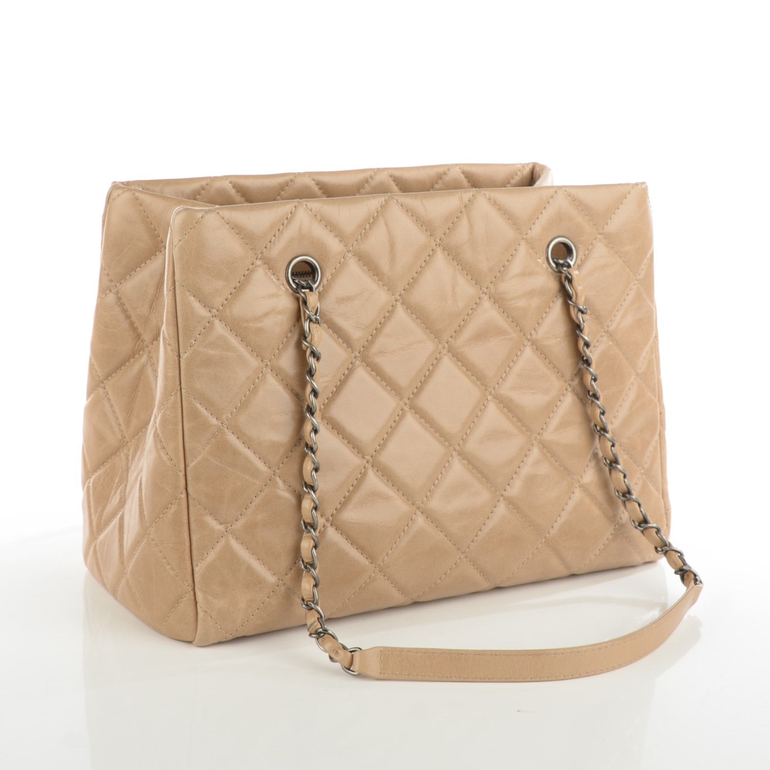 Chanel Calfskin Quilted Small Coco Soft Beige 3 of 7