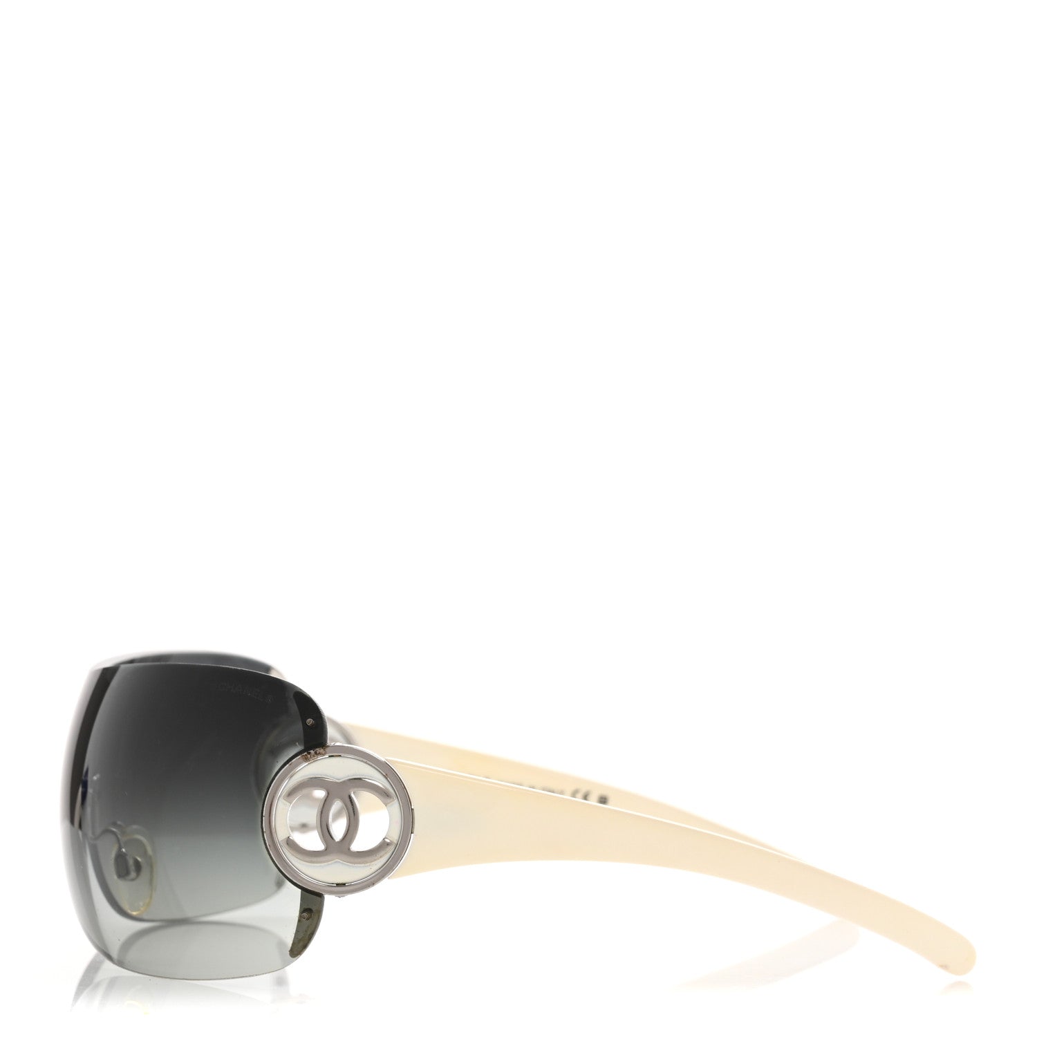 Chanel CC Sunglasses 4145 White 3 of 8