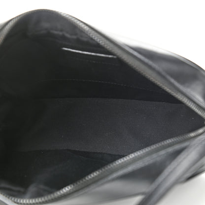 Saint Laurent Calfskin Matelasse Monogram Lou Camera Bag Black 5 of 9