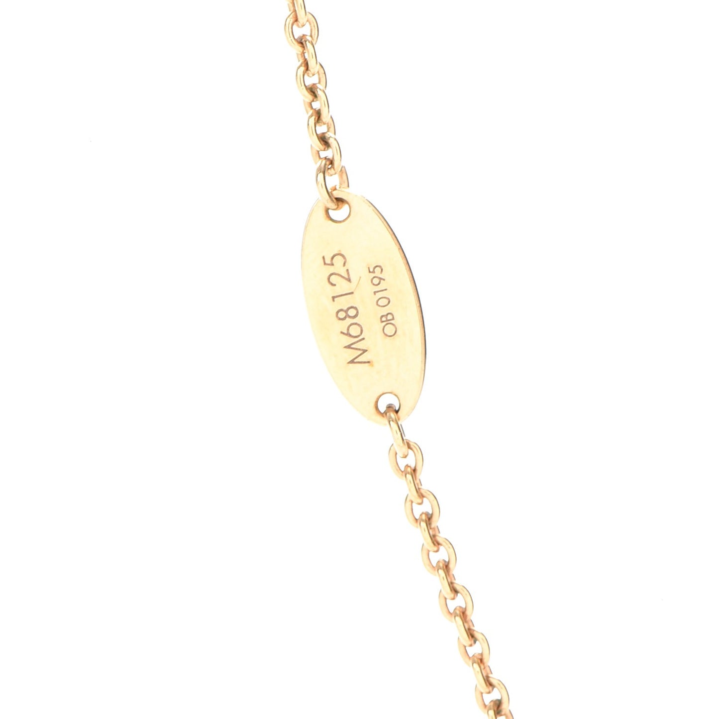 Flower Full Necklace Gold