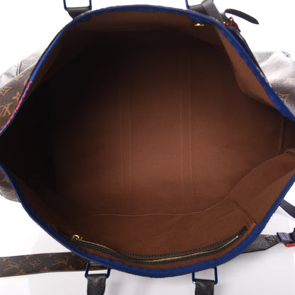 Louis Vuitton Monogram Taiga Outdoor Keepall Bandouliere 55 7 of 9