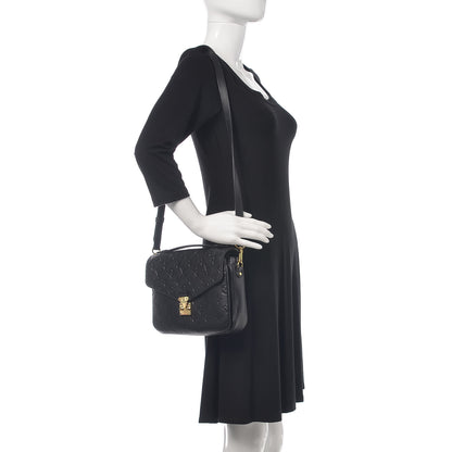 Louis Vuitton Empreinte Pochette Metis Black 2 of 9