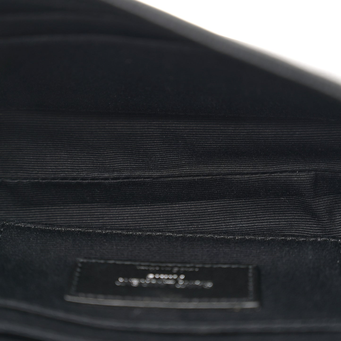 Grain De Poudre Monogram Toy West Hollywood Fold-Over Bag Black