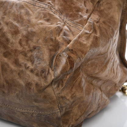 Givenchy Tumbled Sheepskin Large Pandora Brown 13 of 16