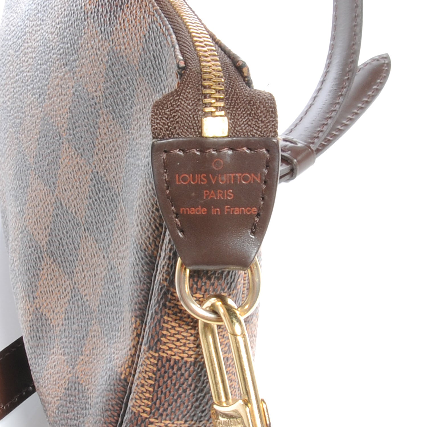Louis Vuitton Damier Ebene Pochette Accessories W Adjustable Strap 6 of 8