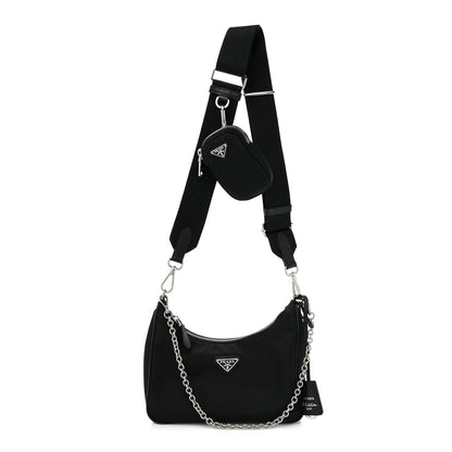 Prada Nylon Re-Edition 2005 Shoulder Bag Black 1 of 9