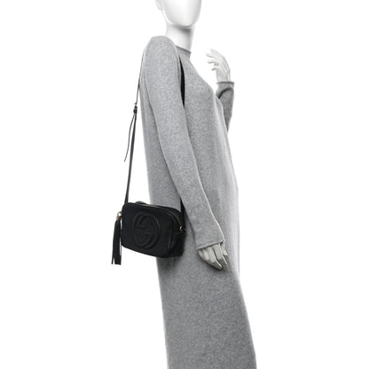 Gucci Pebbled Calfskin Small Soho Disco Bag Black 2 of 12
