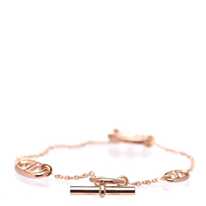 Hermes 18K Rose Gold PM Farandole Bracelet LG 3 of 5