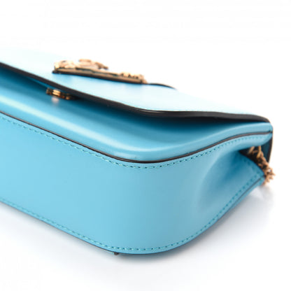 Versace Virtus Mini Wallet Chain Crossbody Blue 7 of 9