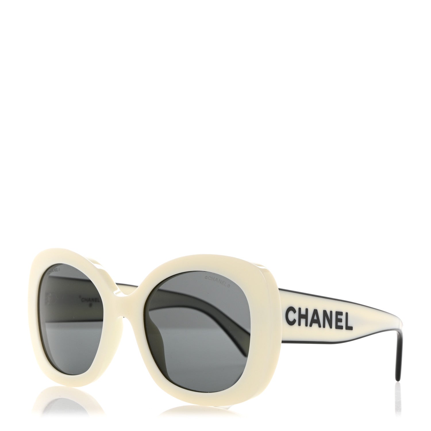 Chanel Acetate Sunglasses 71414A White 1 of 7