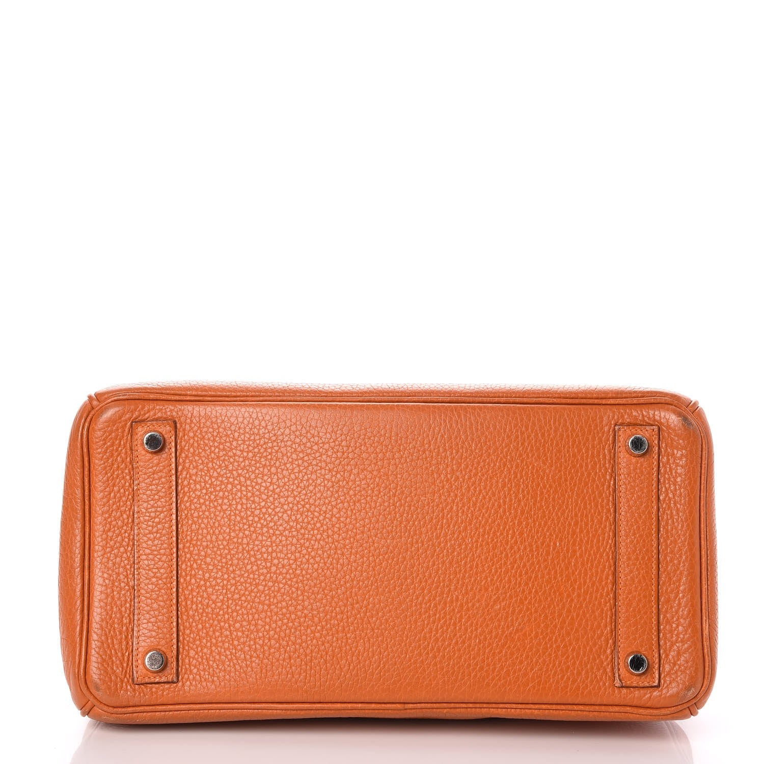Hermes Taurillon Clemence HAC Birkin 32 Potiron 6 of 33