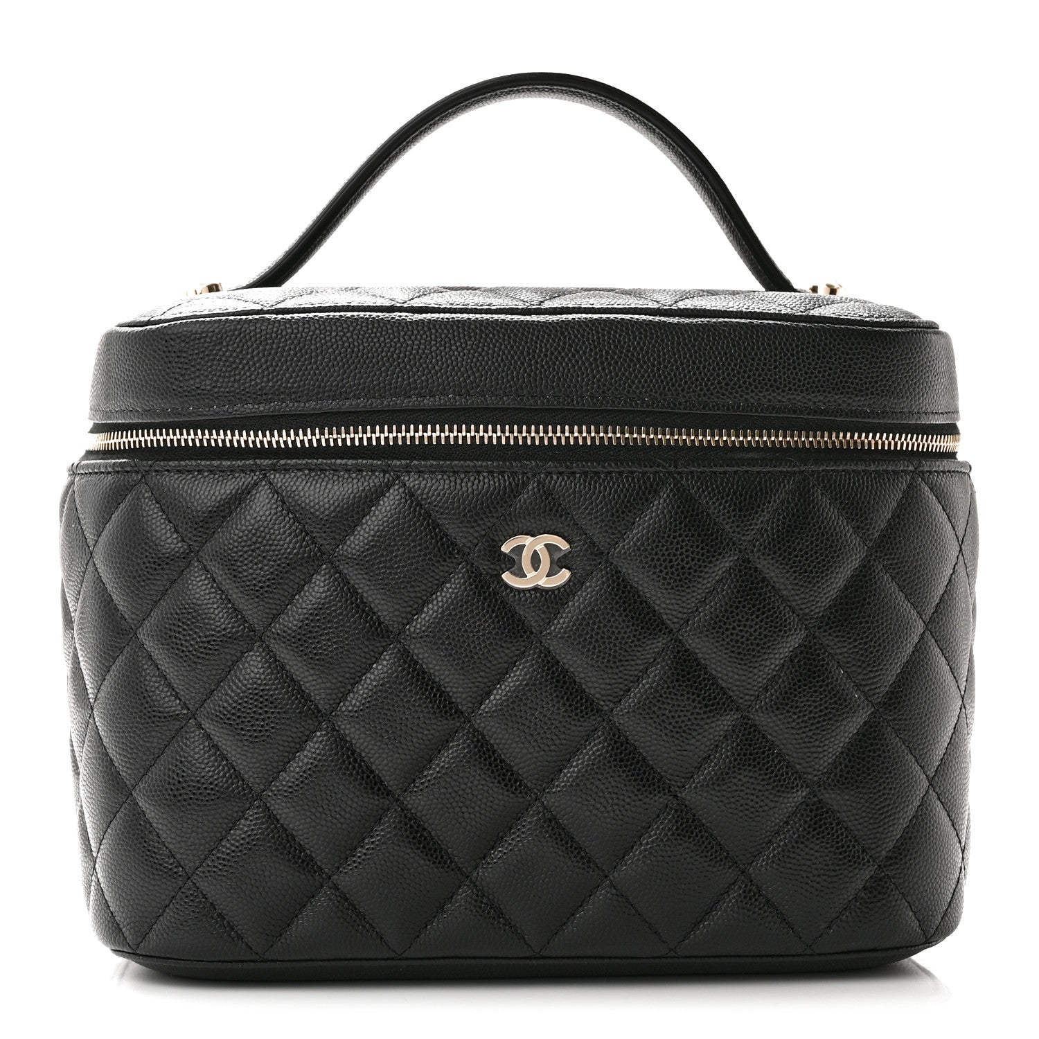 Chanel Caviar Quilted Large Vanity Pouch Black 1 of 9
