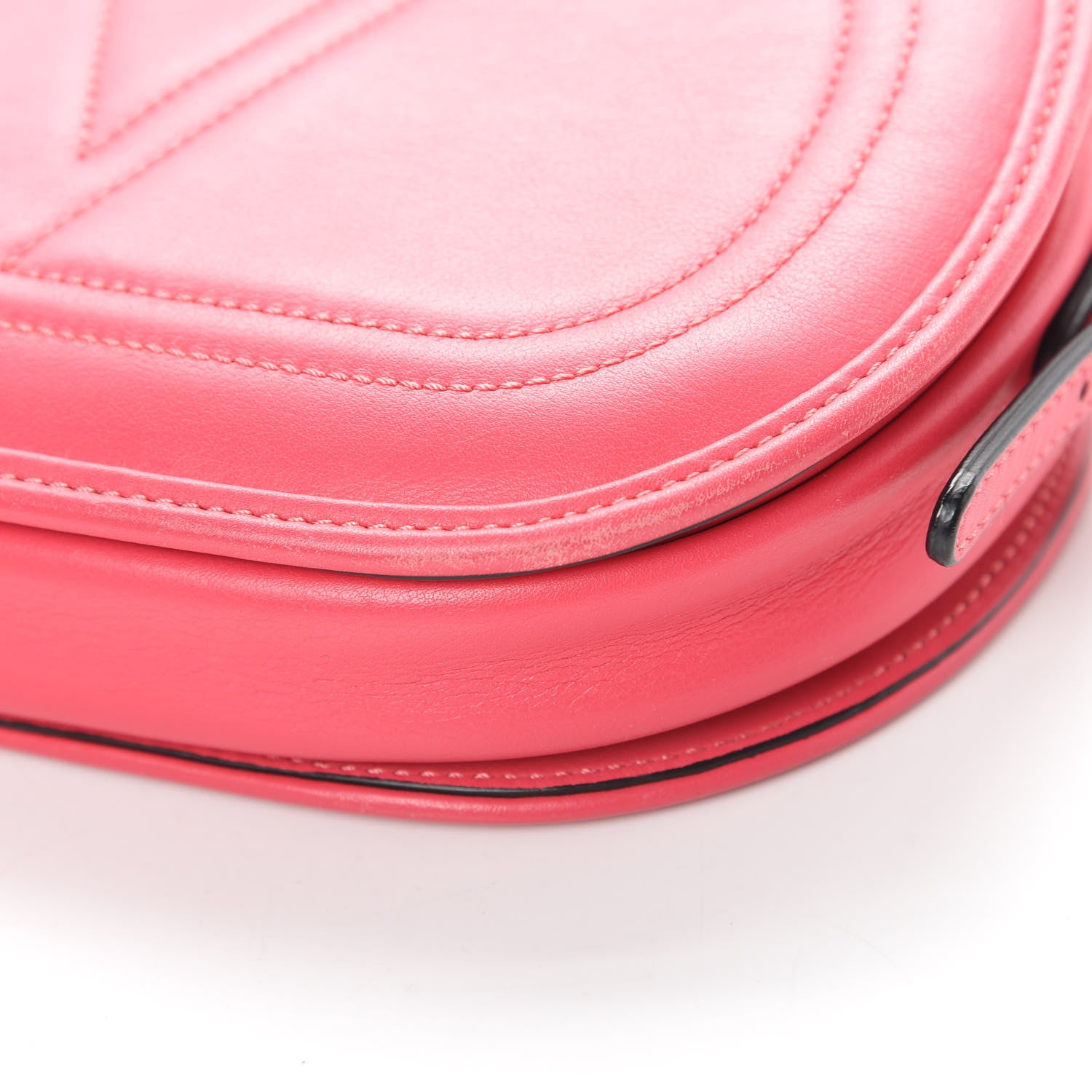 Valentino Garavani Vitello Small Logo Go Crossbody Bag Deep Rose 13 of 15