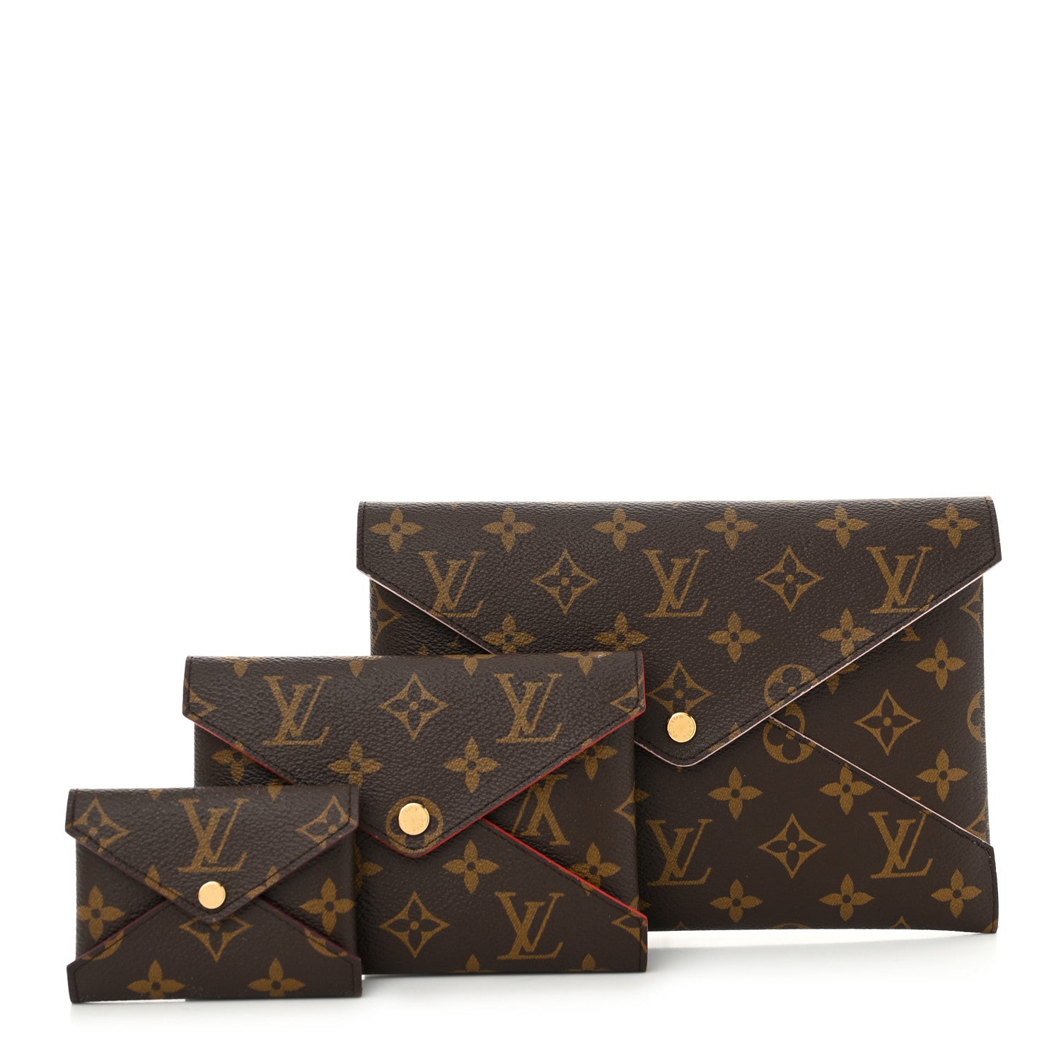 Louis Vuitton Monogram Kirigami Pochette Set 3 of 11