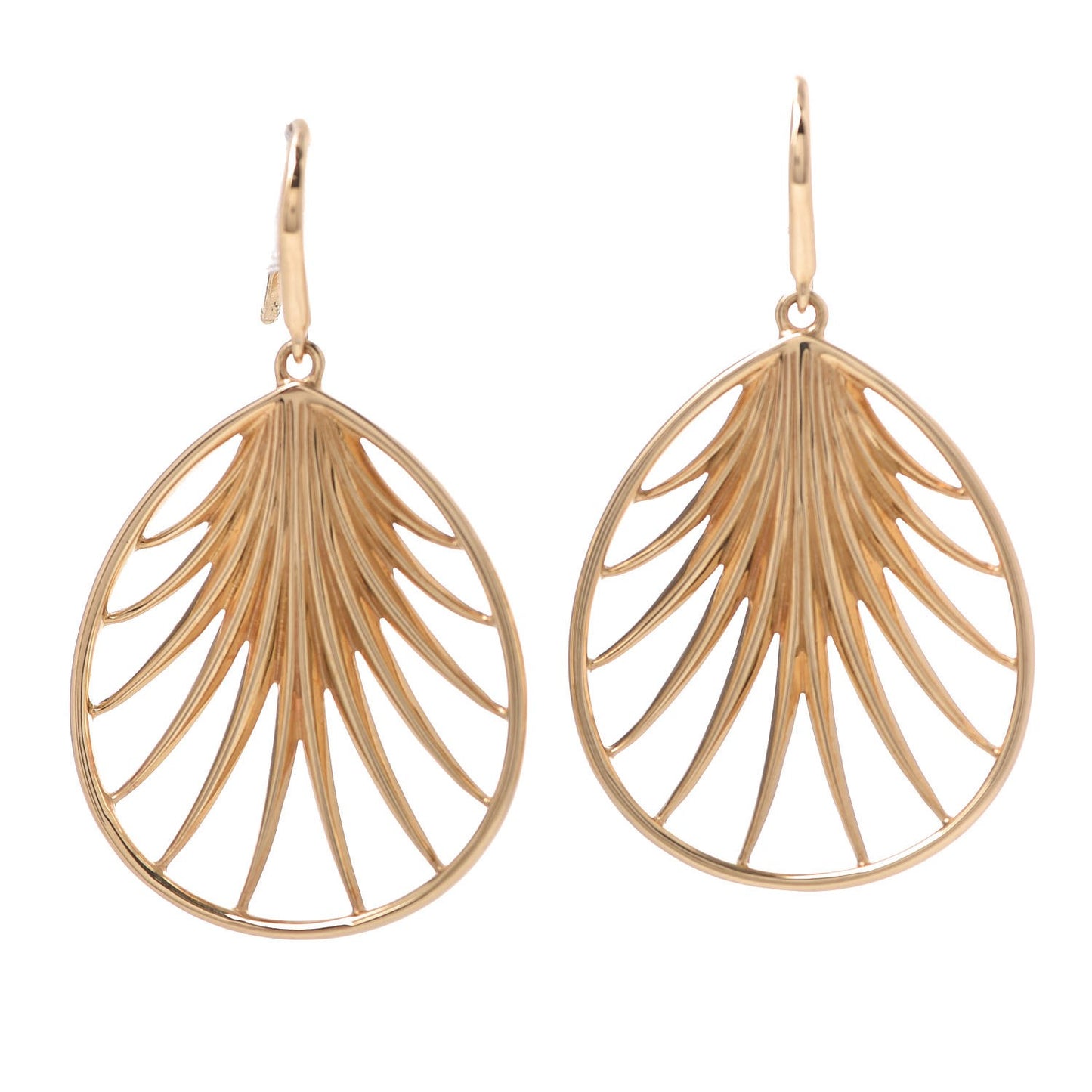 18K Yellow Gold Paloma Picasso Villa Paloma Palm Earrings