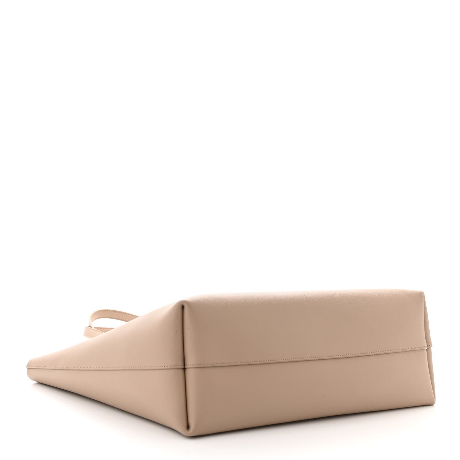 Saint Laurent Calfskin Large Shopping Tote Dark Beige 5 of 12