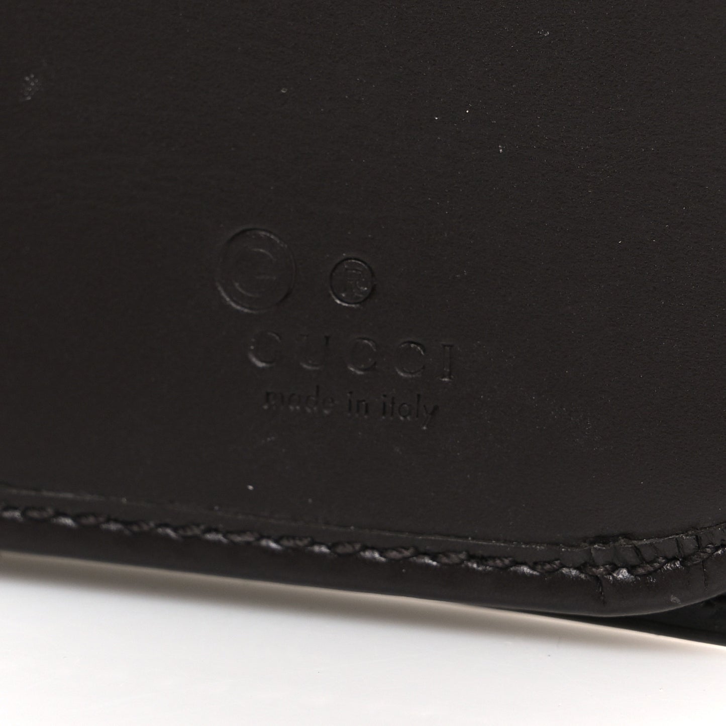 Guccissima Long Wallet Chocolate