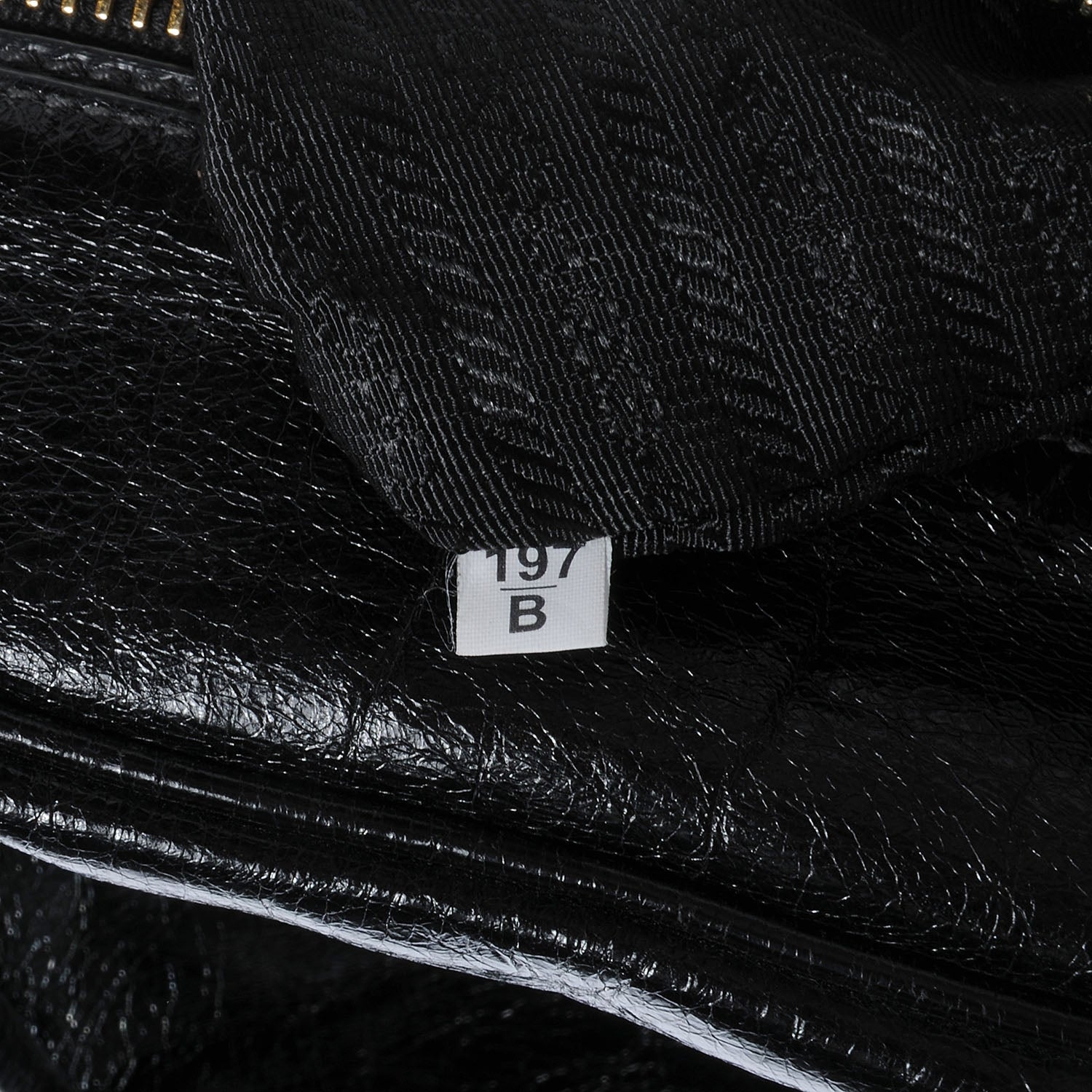 Prada Vitello Shine Tote Nero Black 8 of 9
