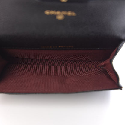 Chanel Caviar Quilted Flap Card Holder Black 5 of 9